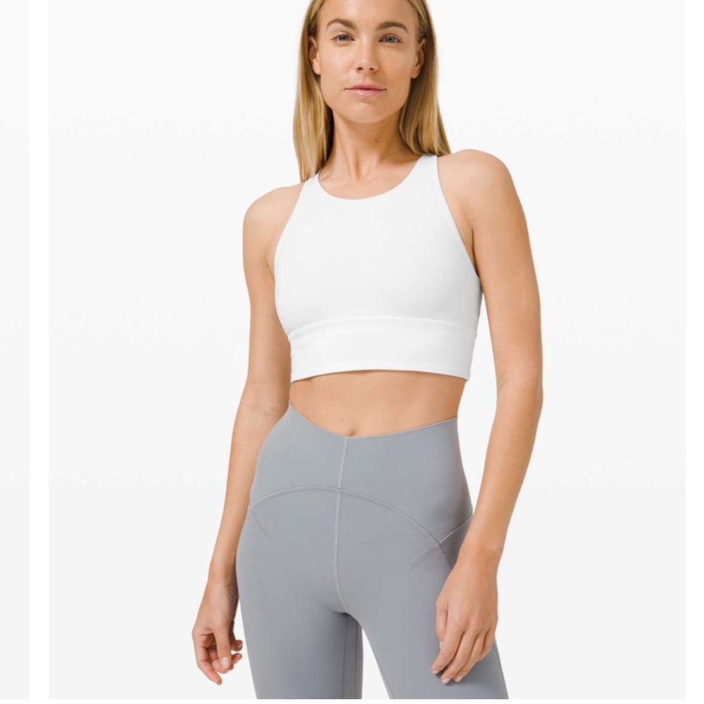 Lululemon free to be wild high neck longline bra - size 8